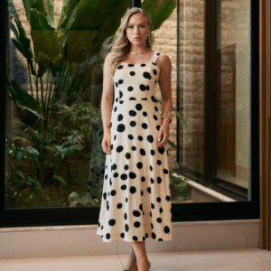 Vestido Poá